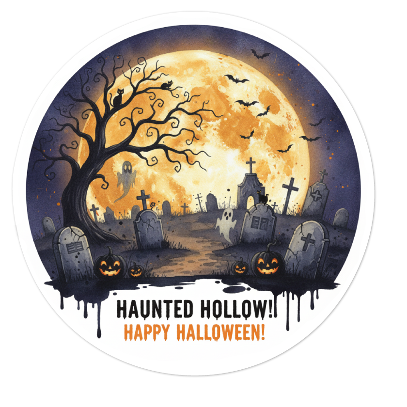 Halloween Haunted Graveyard