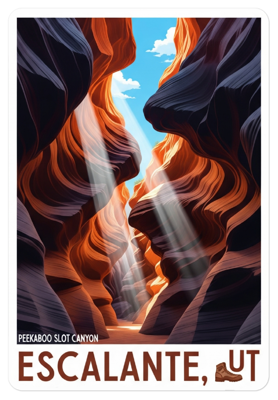 Escalante Peekaboo Slot Canyon
