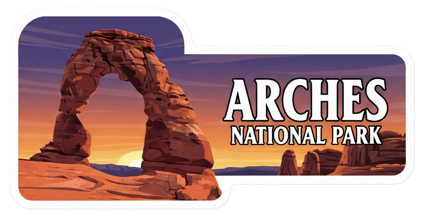 Arches National Park Water Bottle Wrap