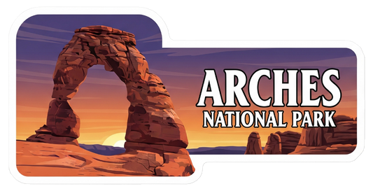 Arches National Park Water Bottle Wrap