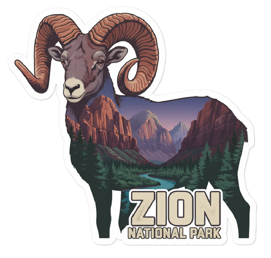 Zion National Park Big Horn Sheep