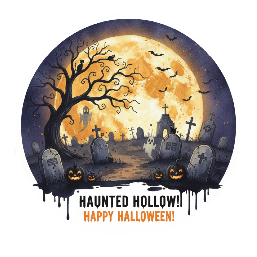 Halloween Haunted Graveyard
