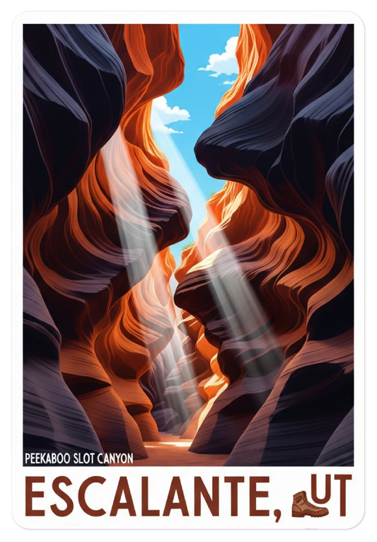 Escalante Peekaboo Slot Canyon
