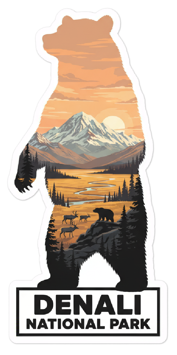 Denali National Park Bear