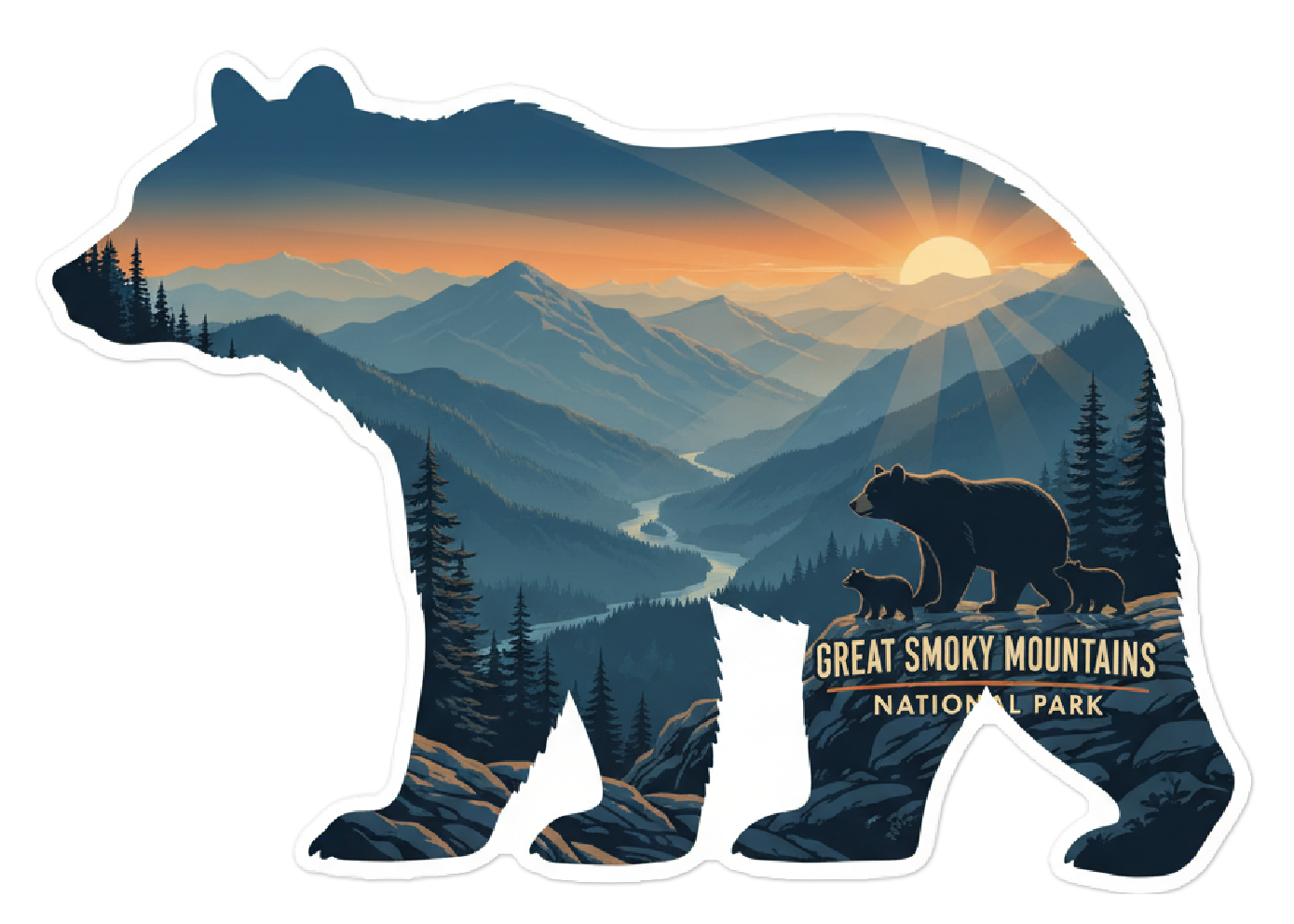 Great Smoky Mountains National Park Bear