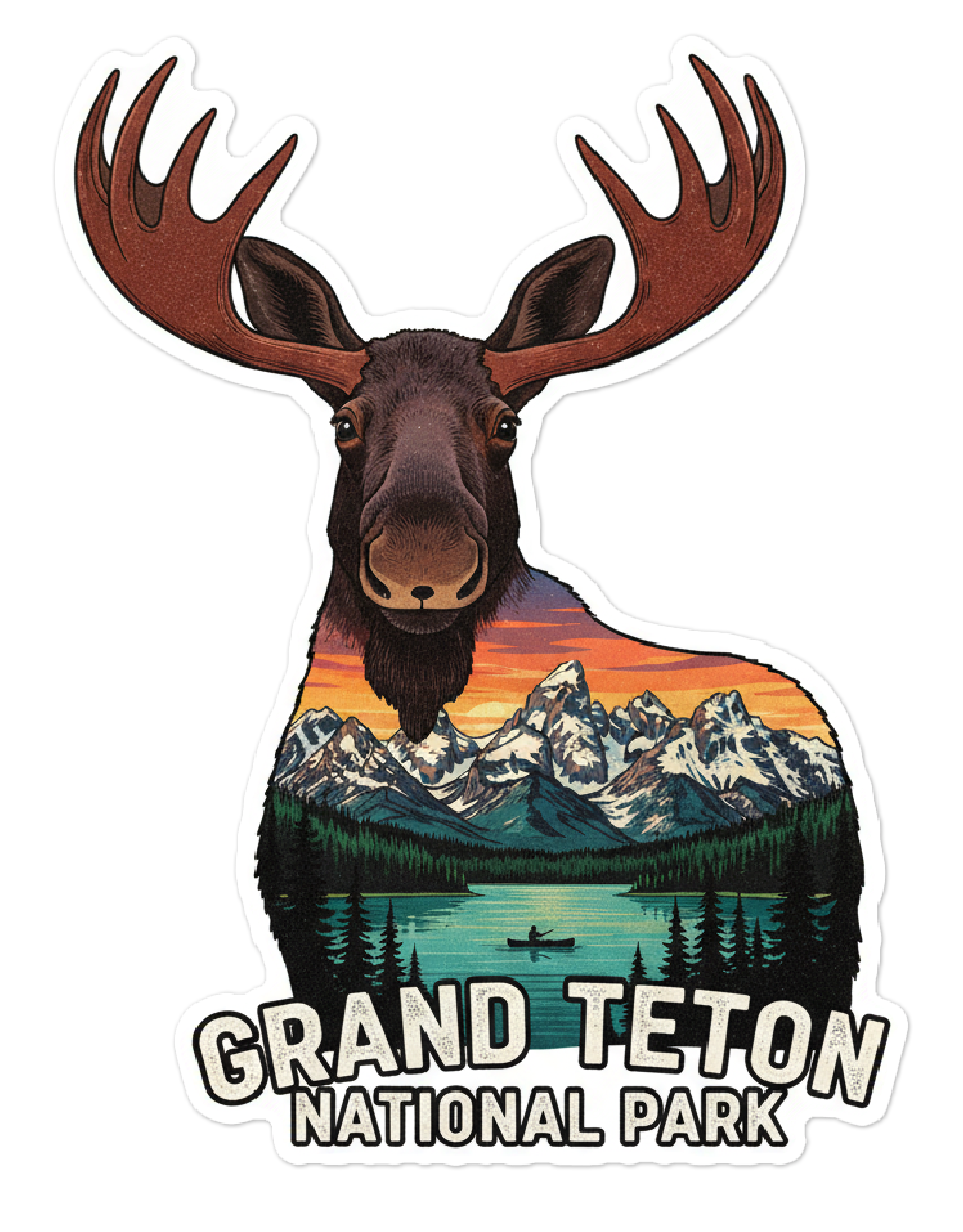 Grand Teton National Park Moose