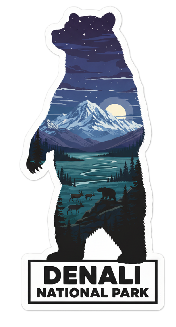 Denali National Park Bear