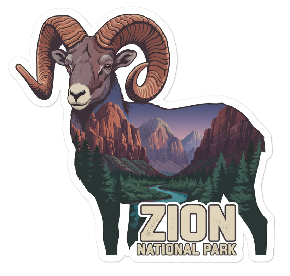 Zion National Park Big Horn Sheep