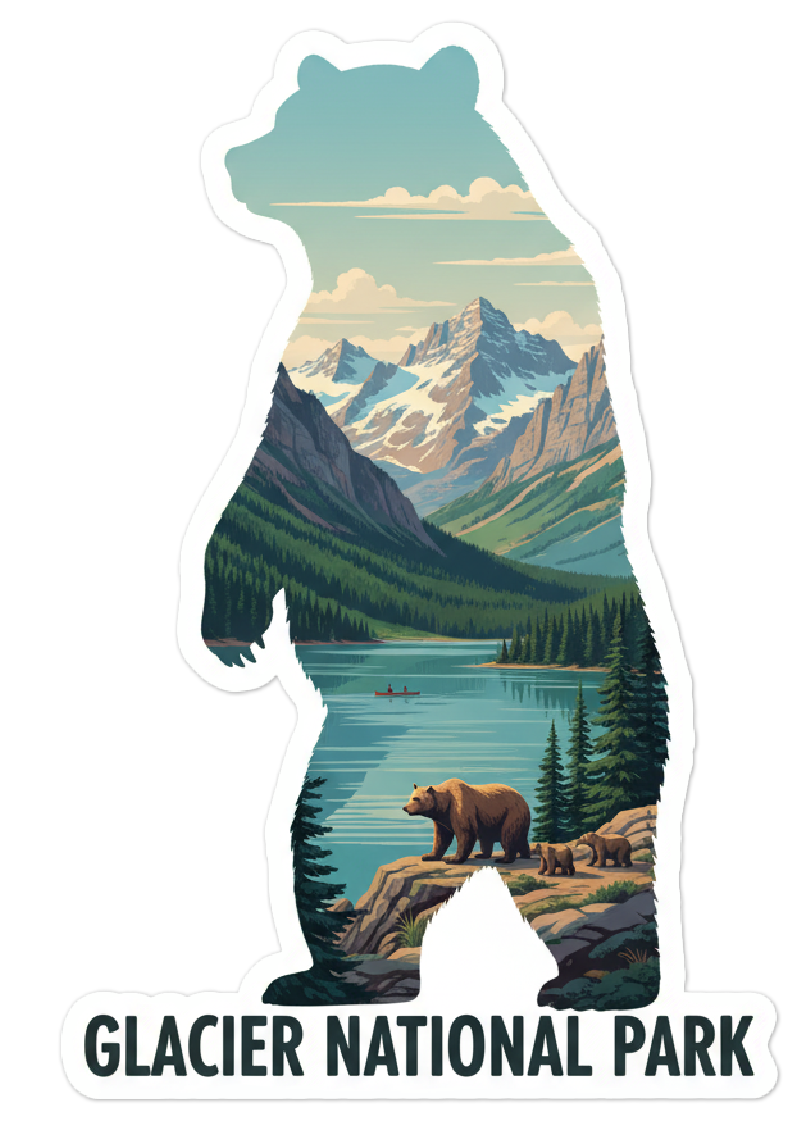 Glacier National Park Bear