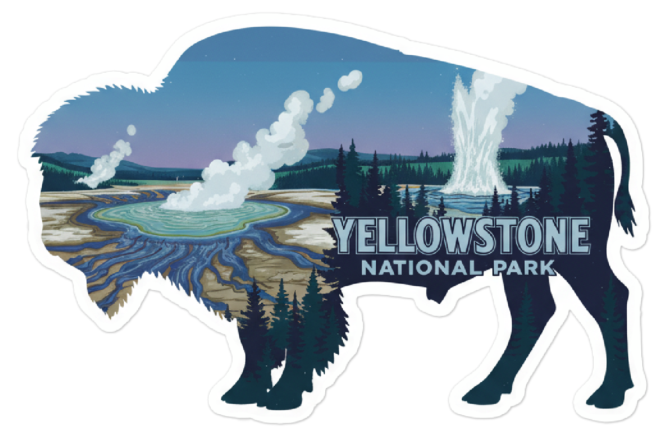 Yellowstone National Park Bison