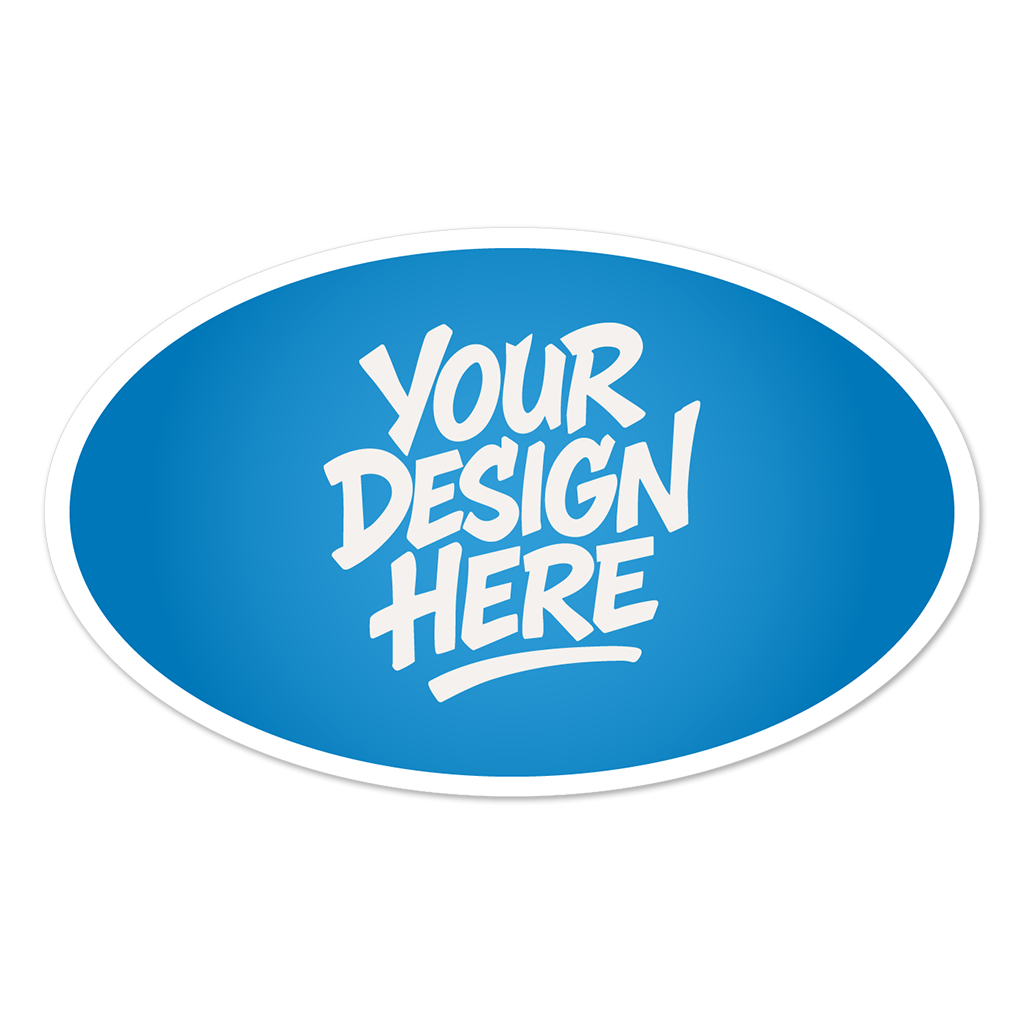 Oval Stickers