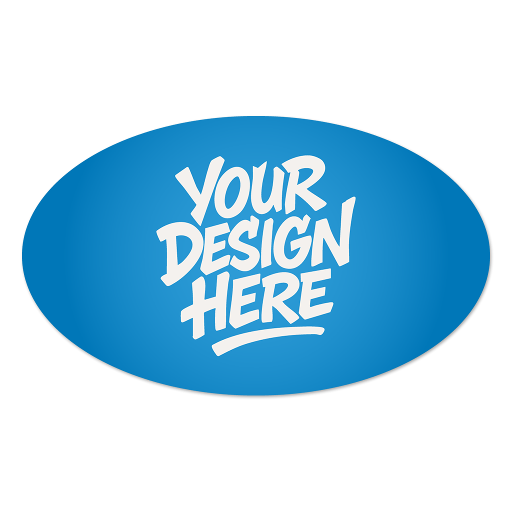 Oval Stickers