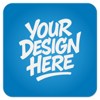 Rounded Corner Square Stickers