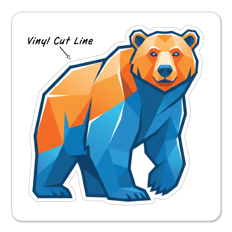 Custom Shape Kiss-Cut Stickers